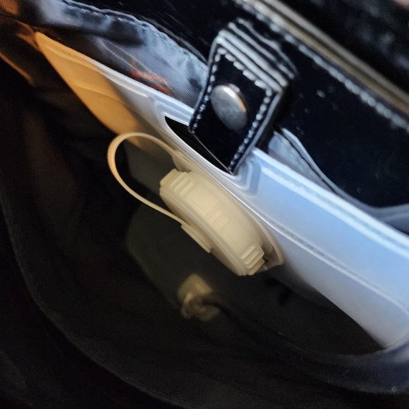 Stylish Black Backpack with Stud Accents - Picture 3 of 16